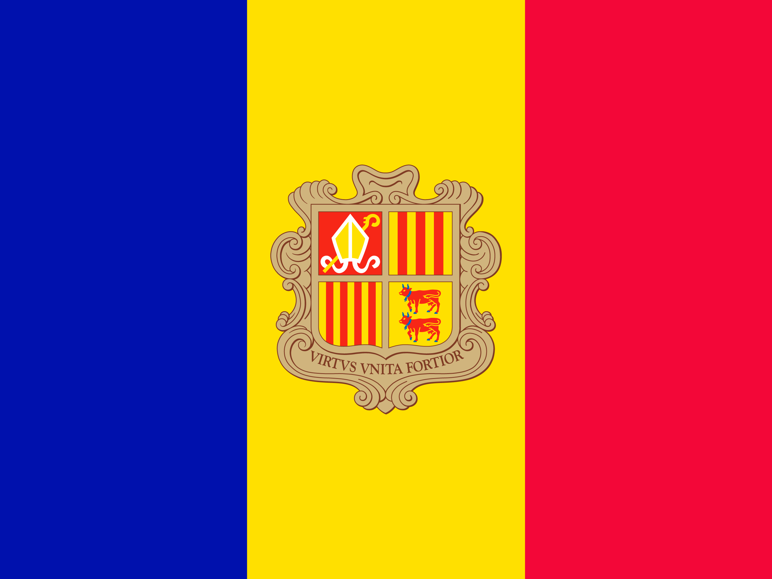 Bandiera di Andorra