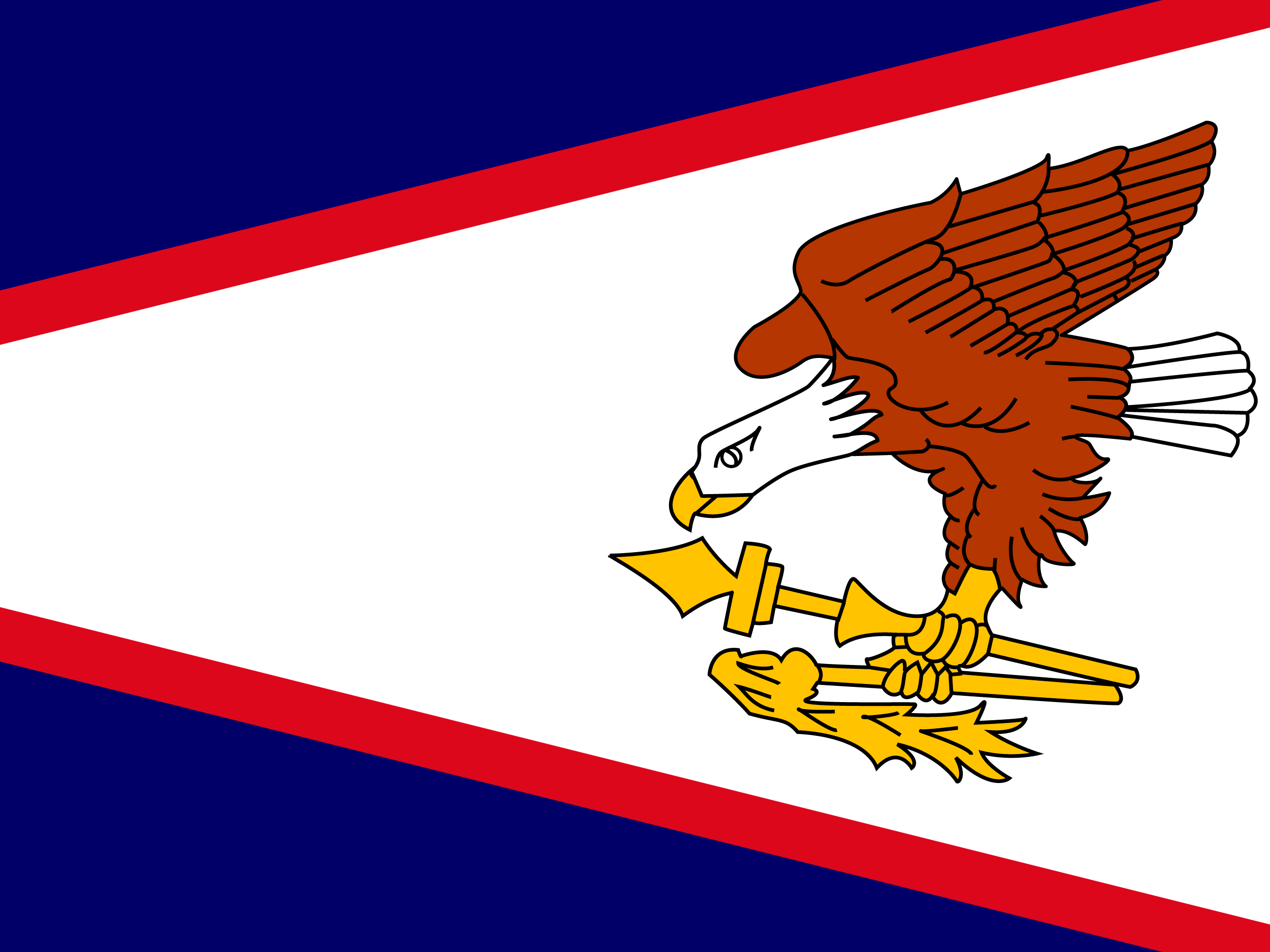 Bandiera di Samoa Americane