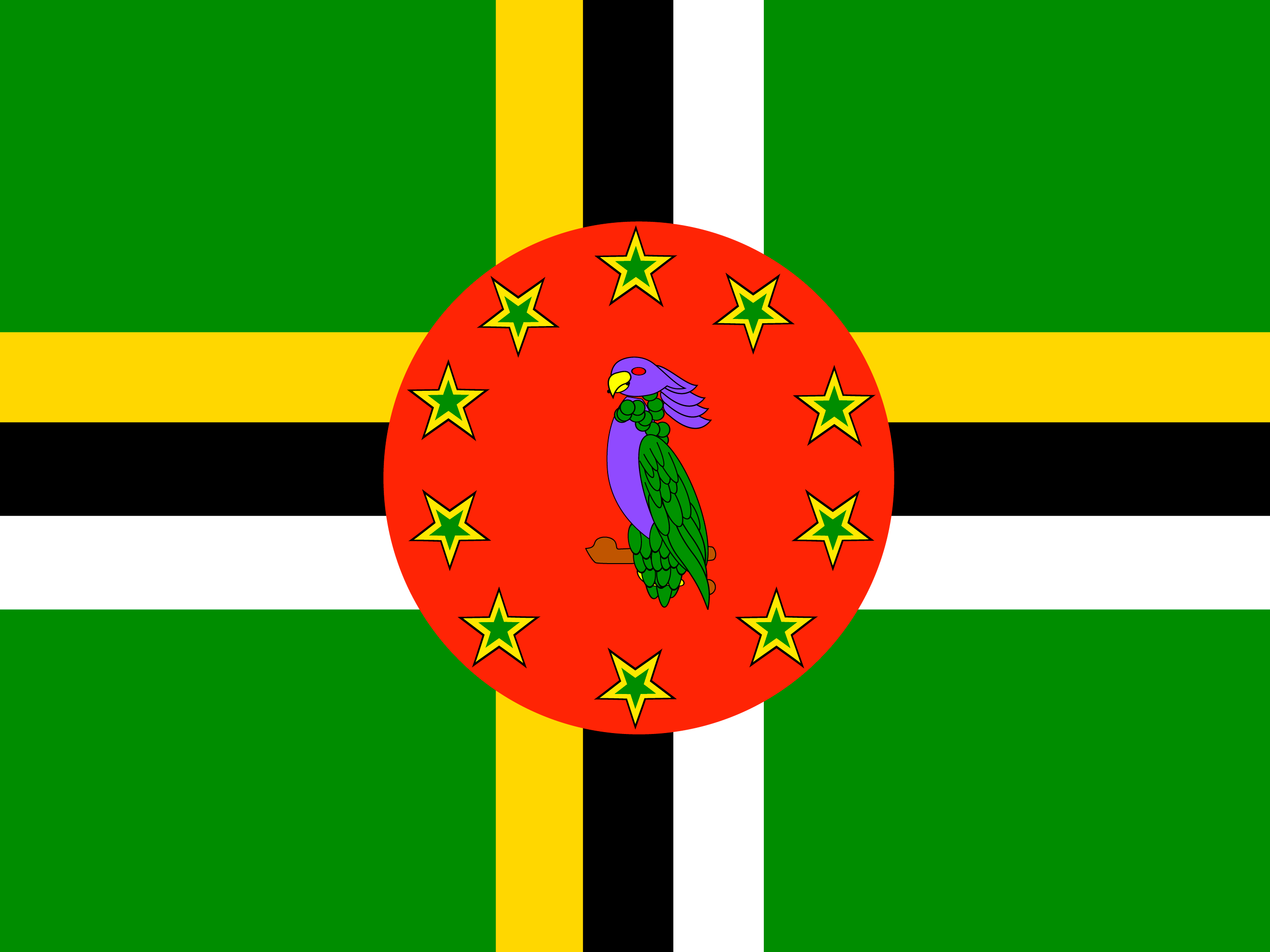 Bandiera di Dominica