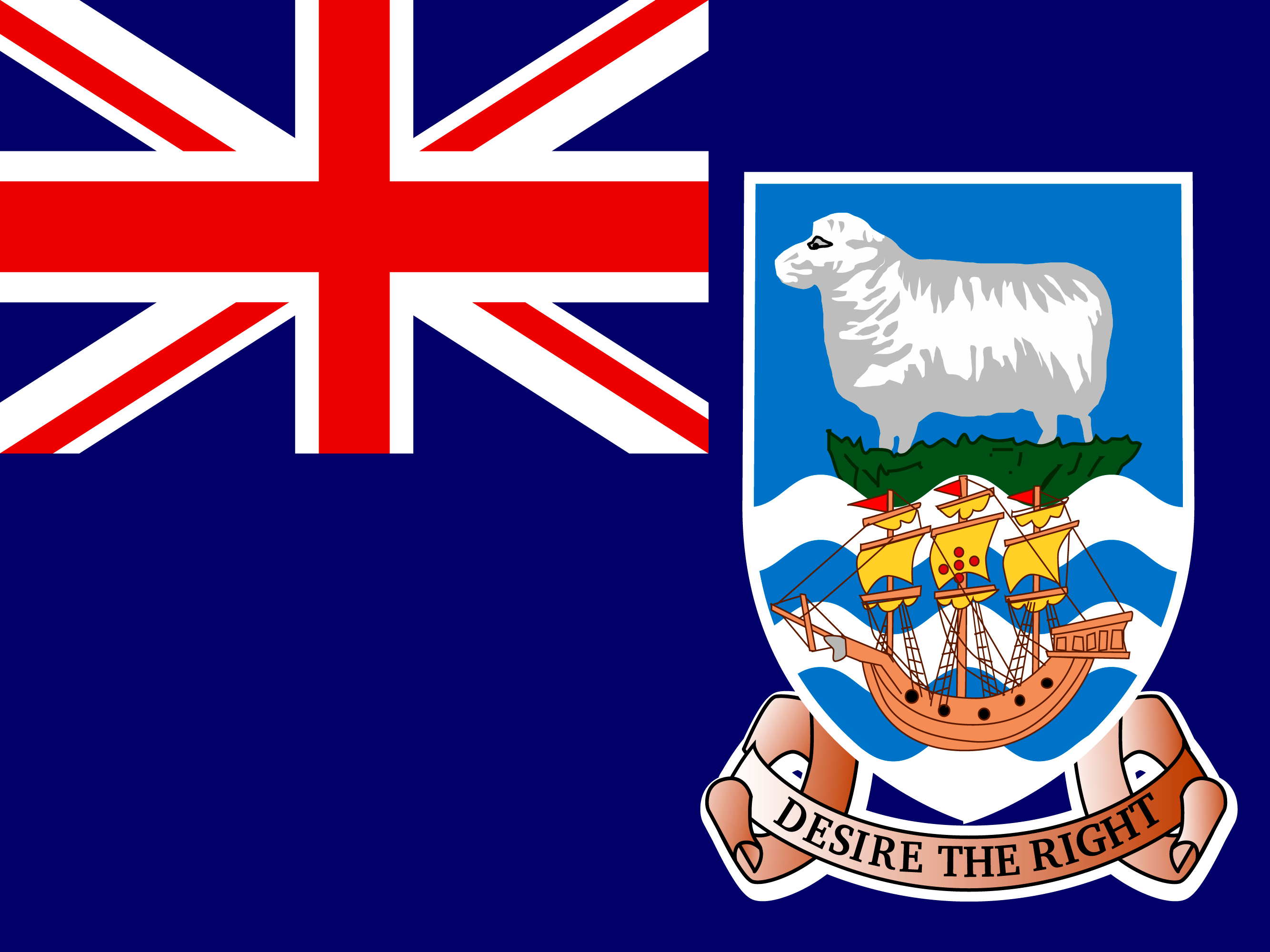 Bandiera di Isole Falkland