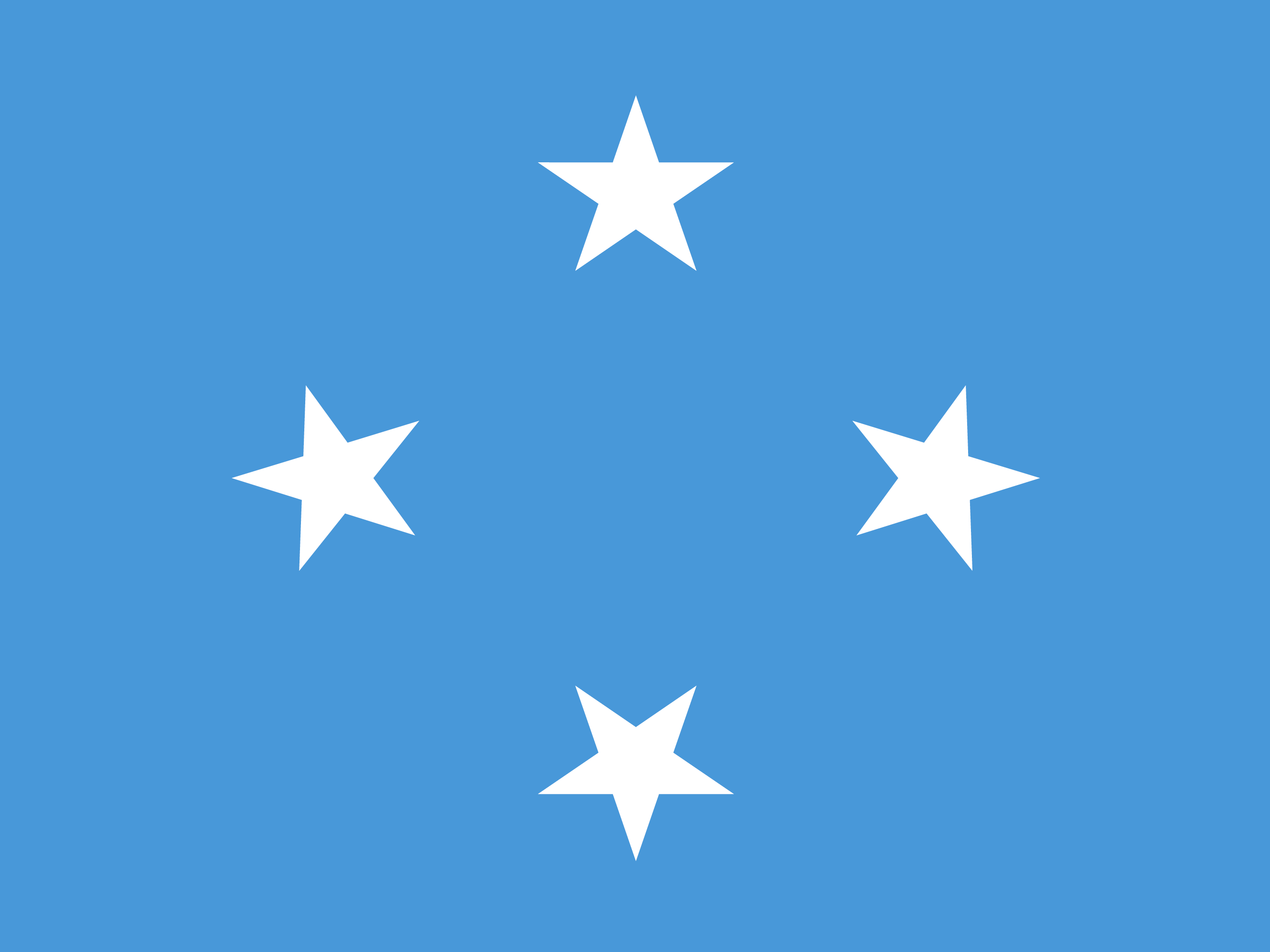 Bandiera di Stati Federati di Micronesia