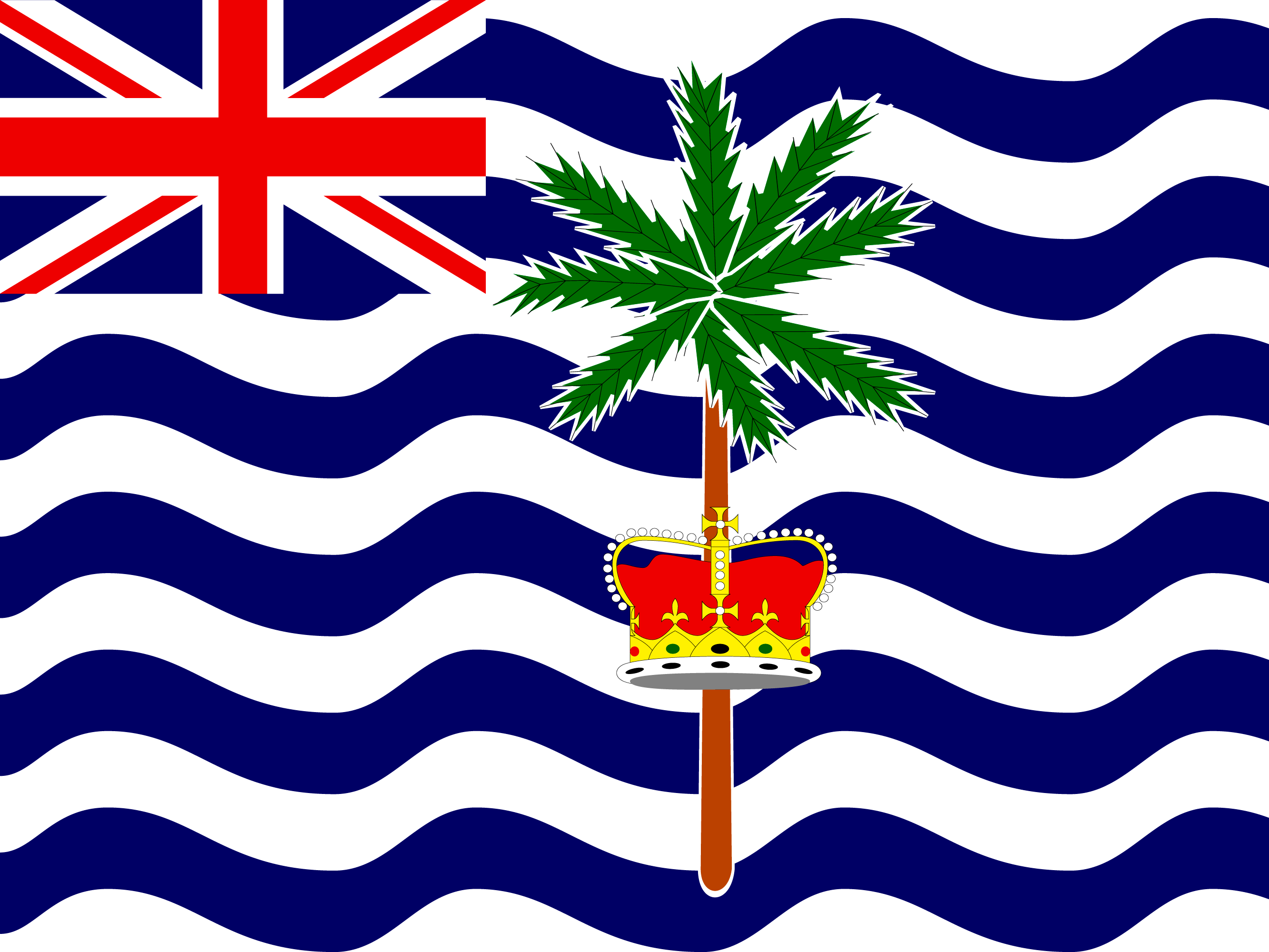 Bandiera di Territorio britannico dell’Oceano Indiano