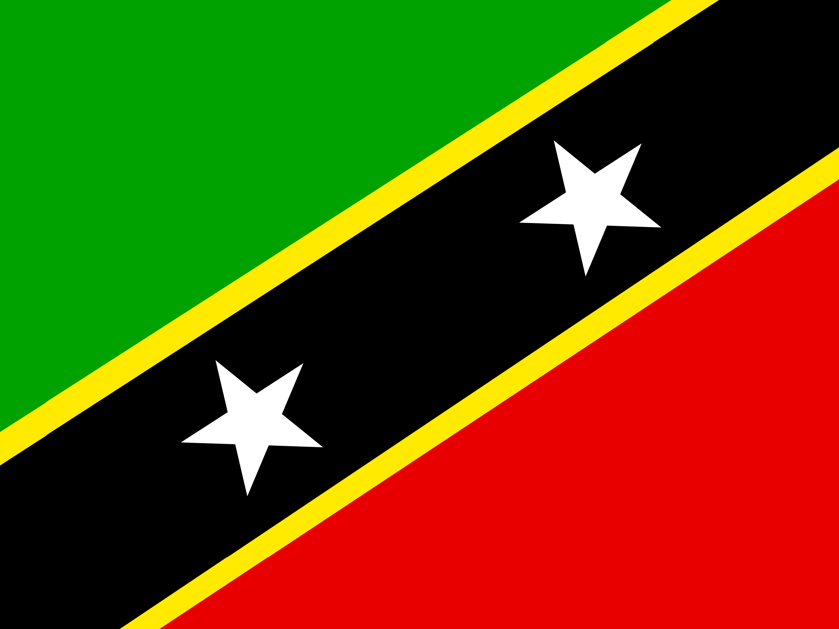 Bandiera di Saint Kitts e Nevis