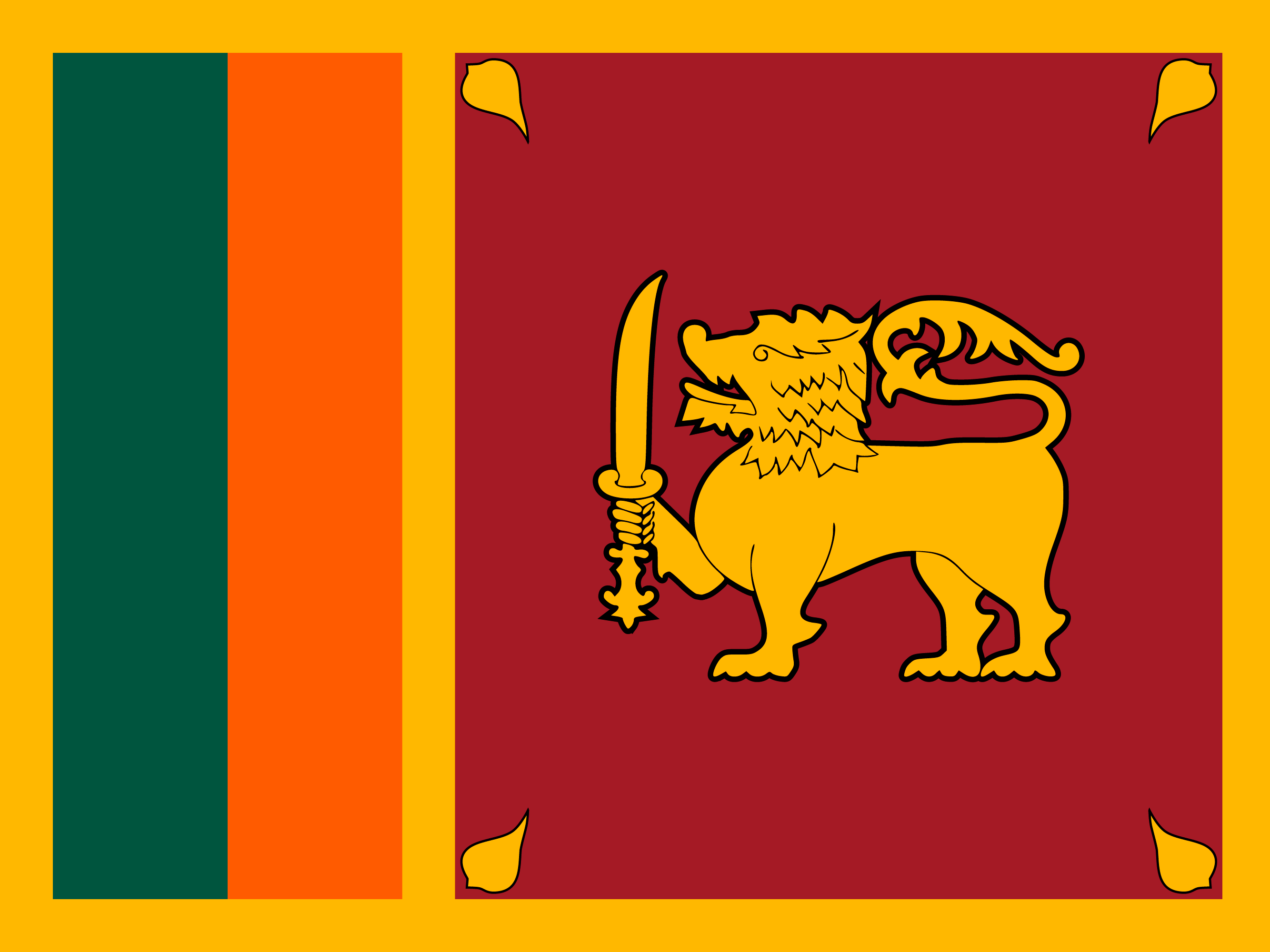 Bandiera di Sri Lanka