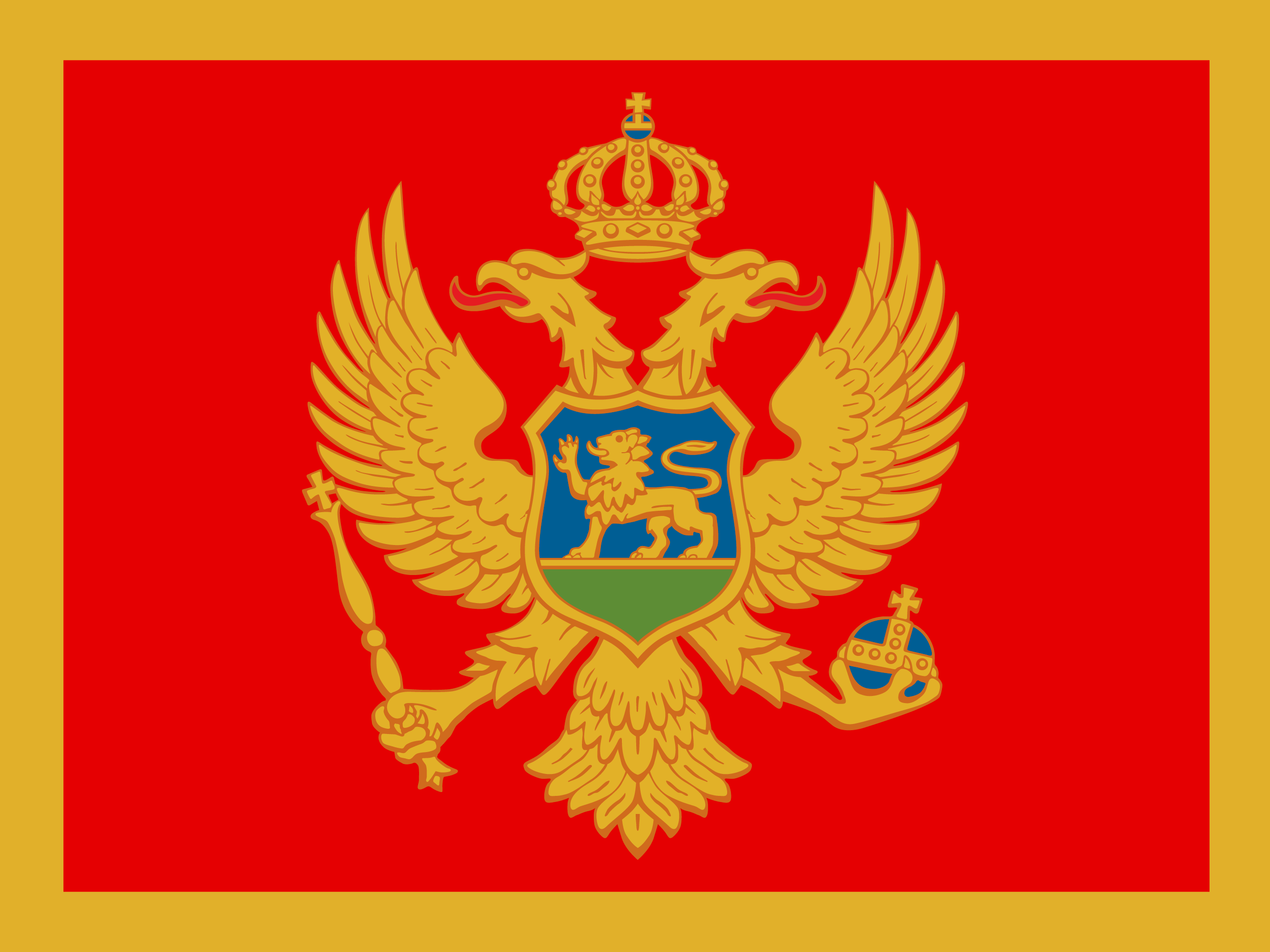 Bandiera di Montenegro
