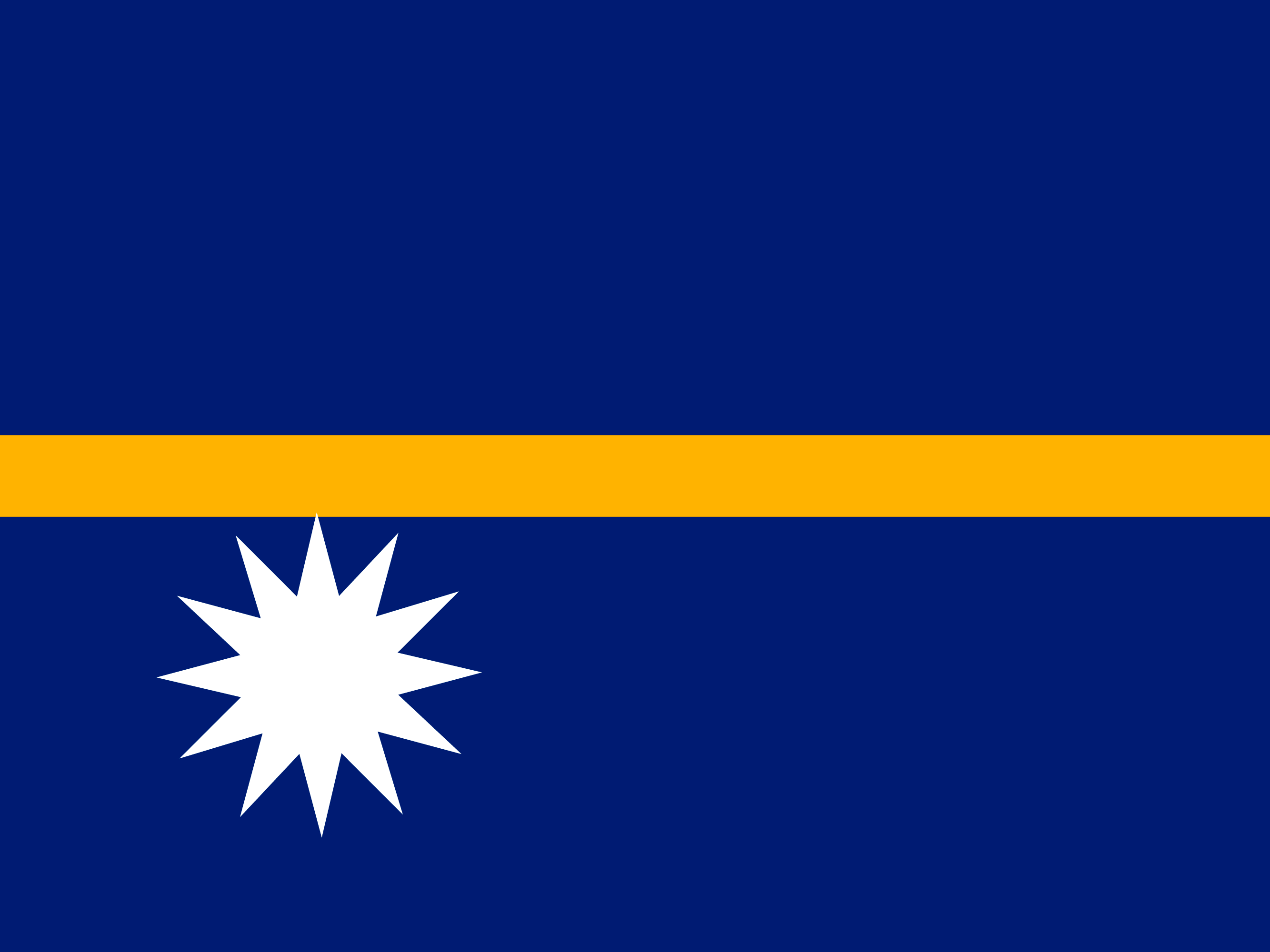 Bandiera di Nauru