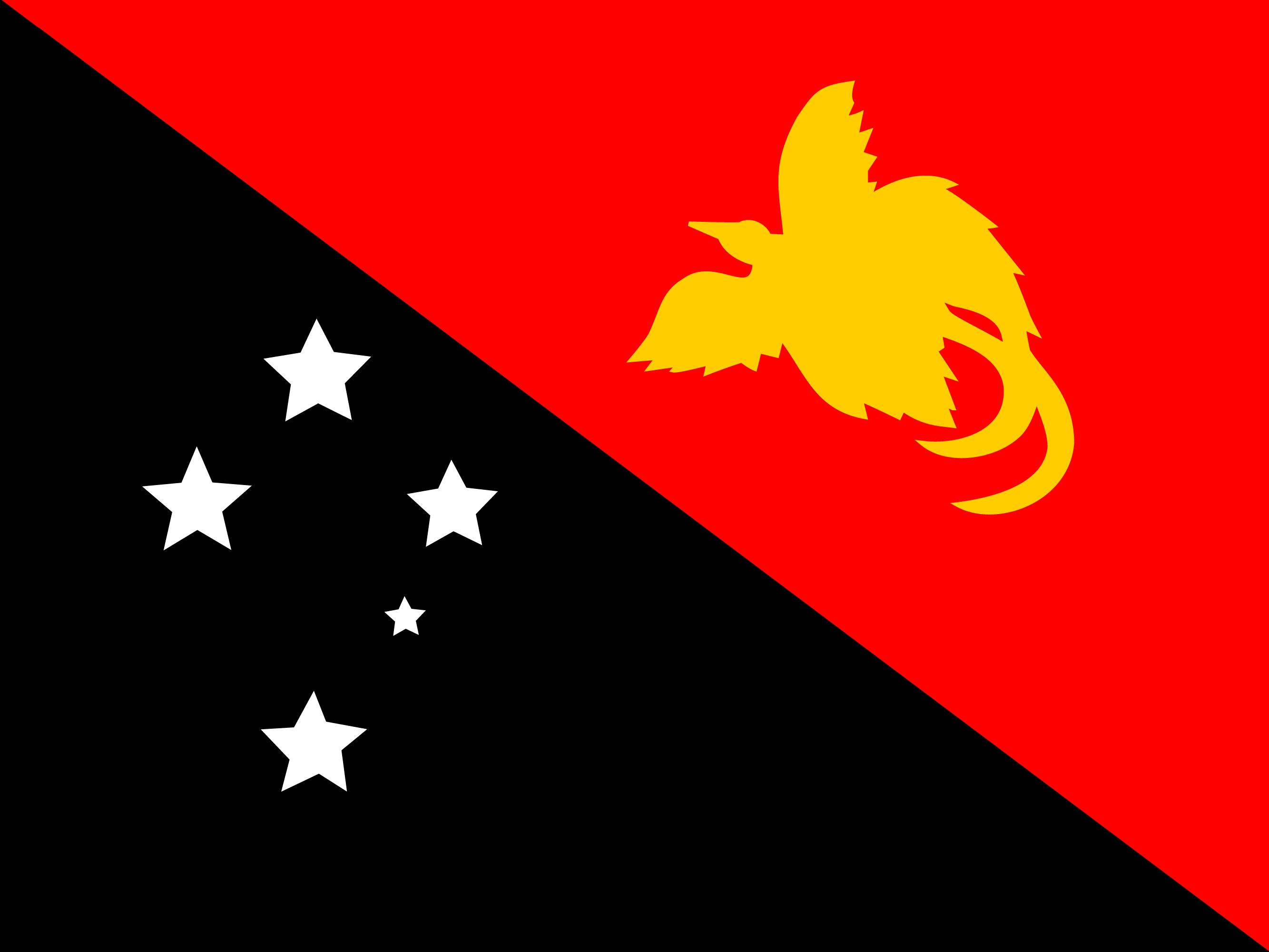 Bandiera di Papua Nuova Guinea