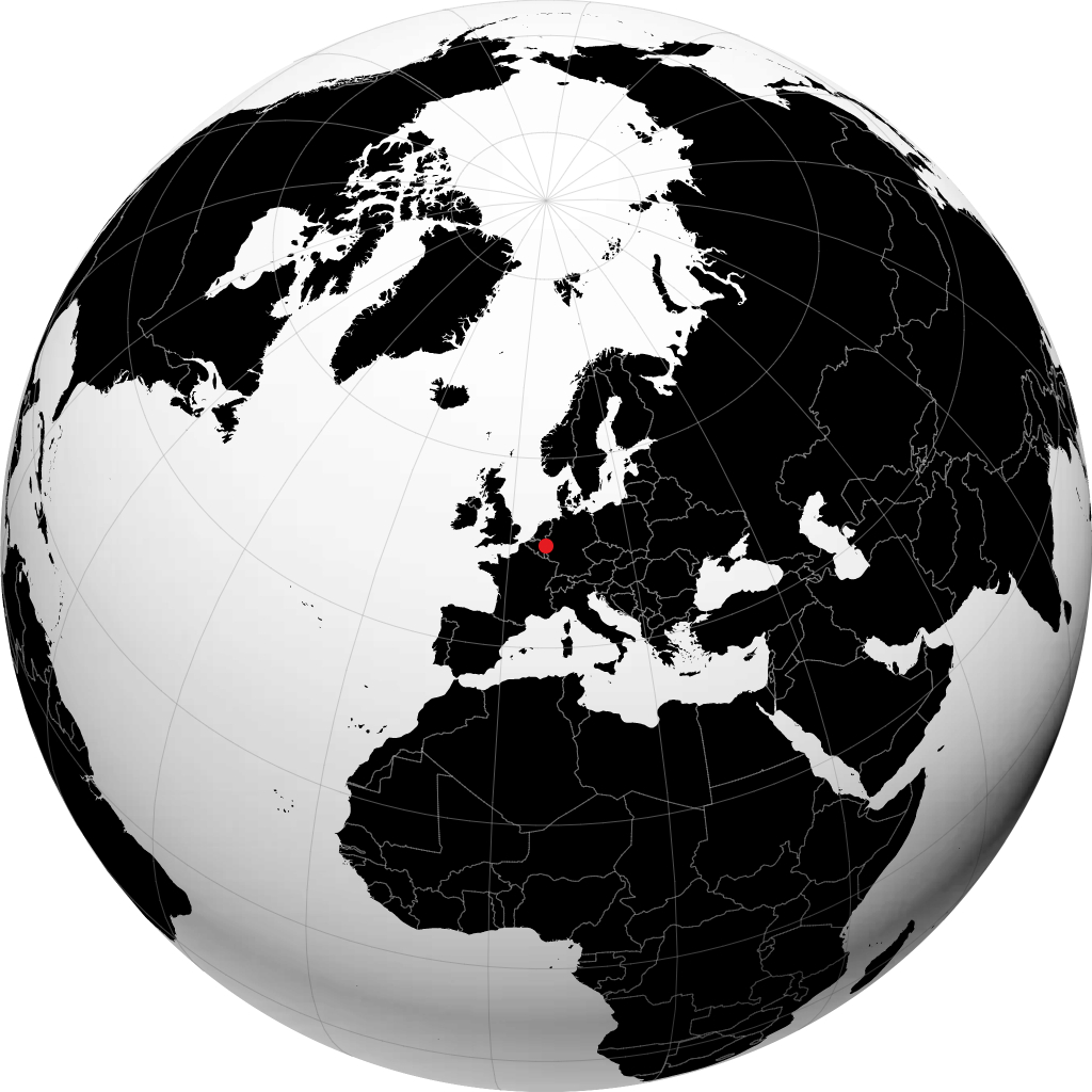 Aquisgrana sul globo