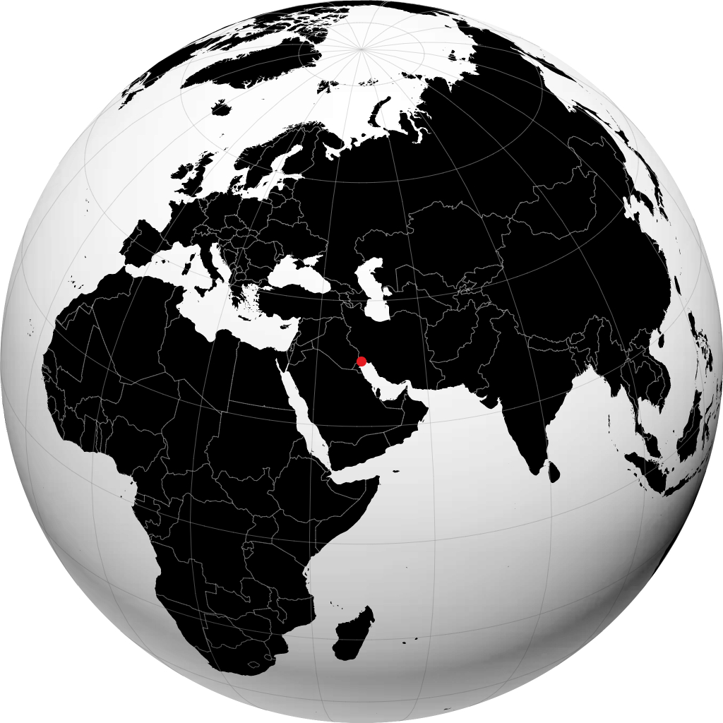 Abadan sul globo