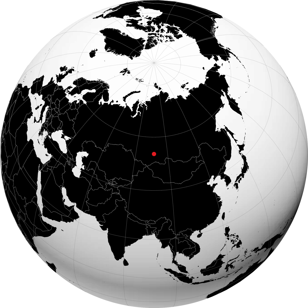 Abakan sul globo