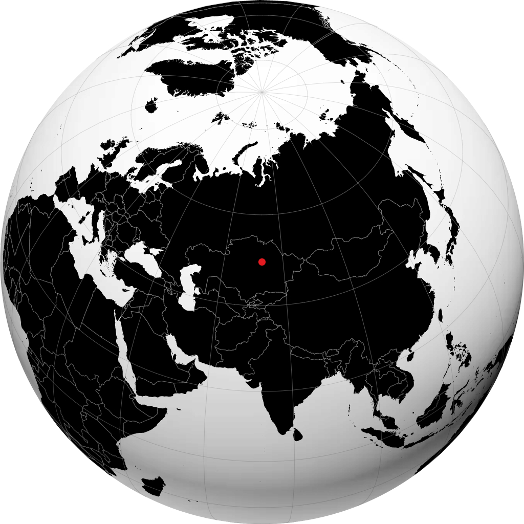 Abay sul globo