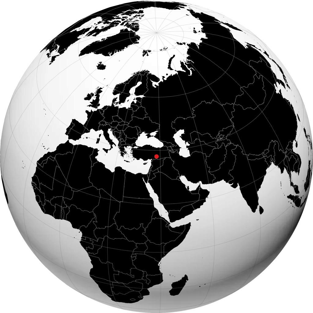 Adıyaman sul globo