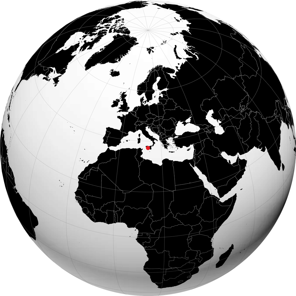 Agrigento sul globo