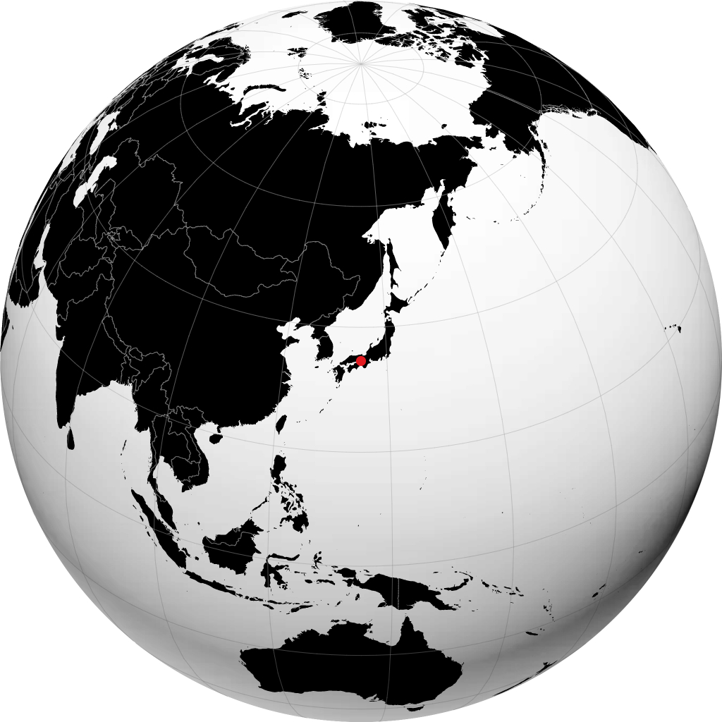 Akashi sul globo