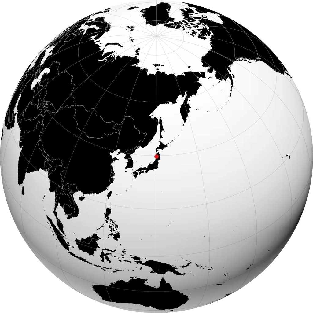 Akita sul globo