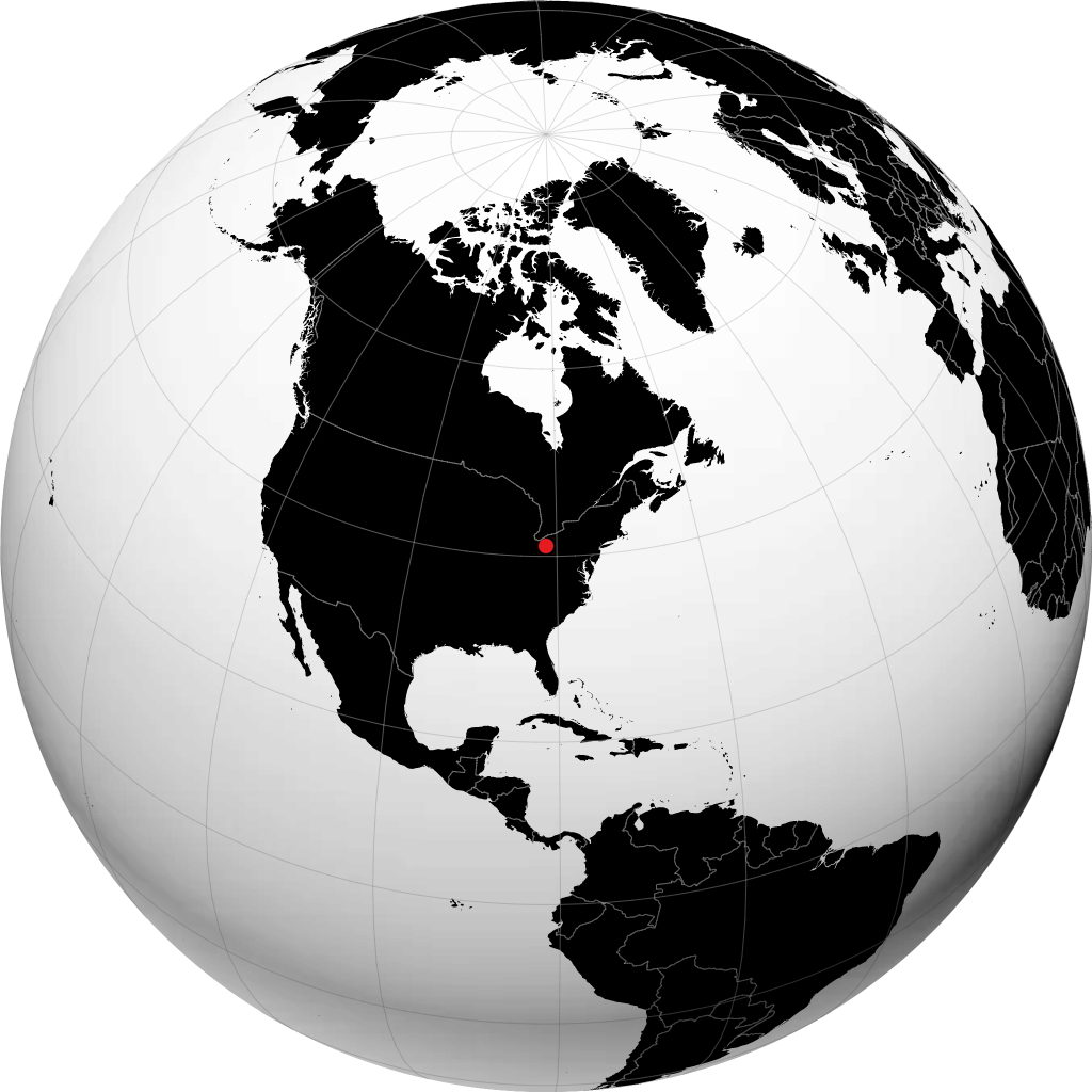 Akron sul globo