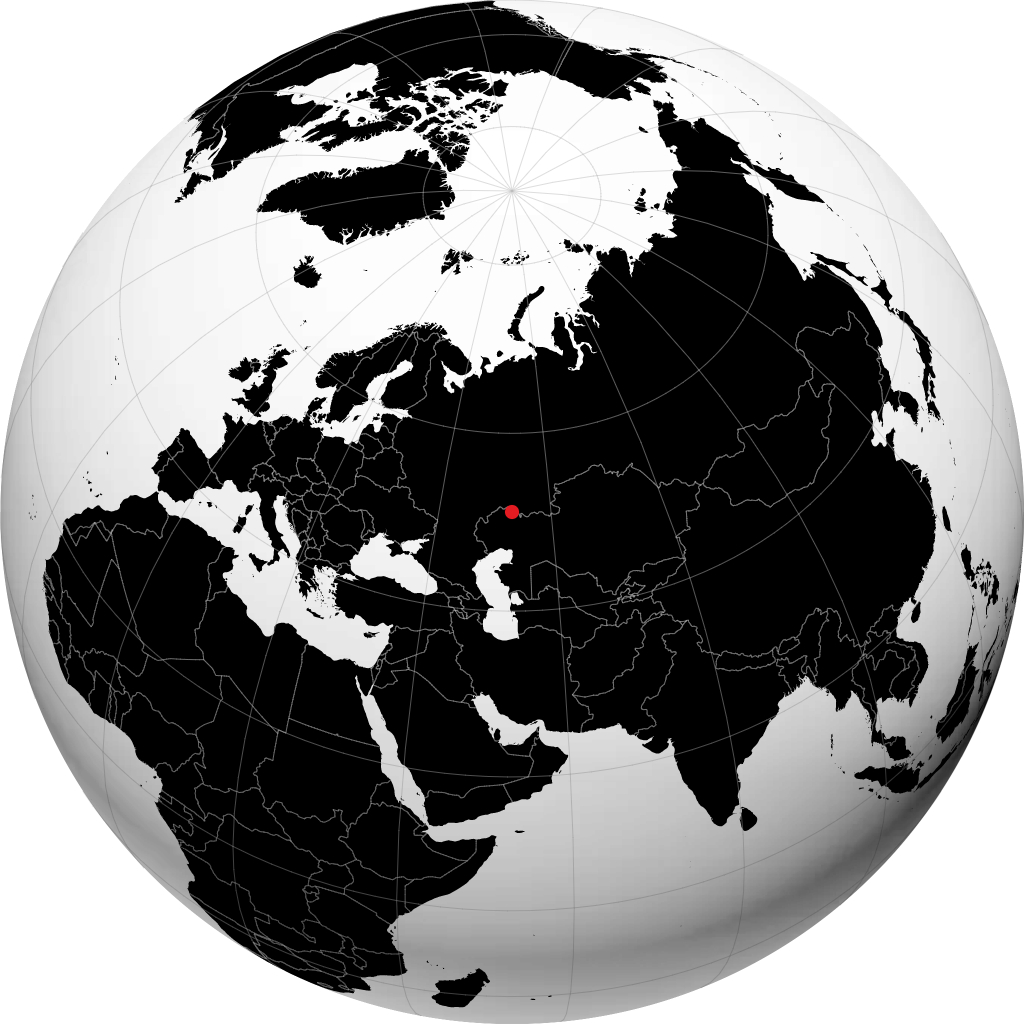 Aksay sul globo
