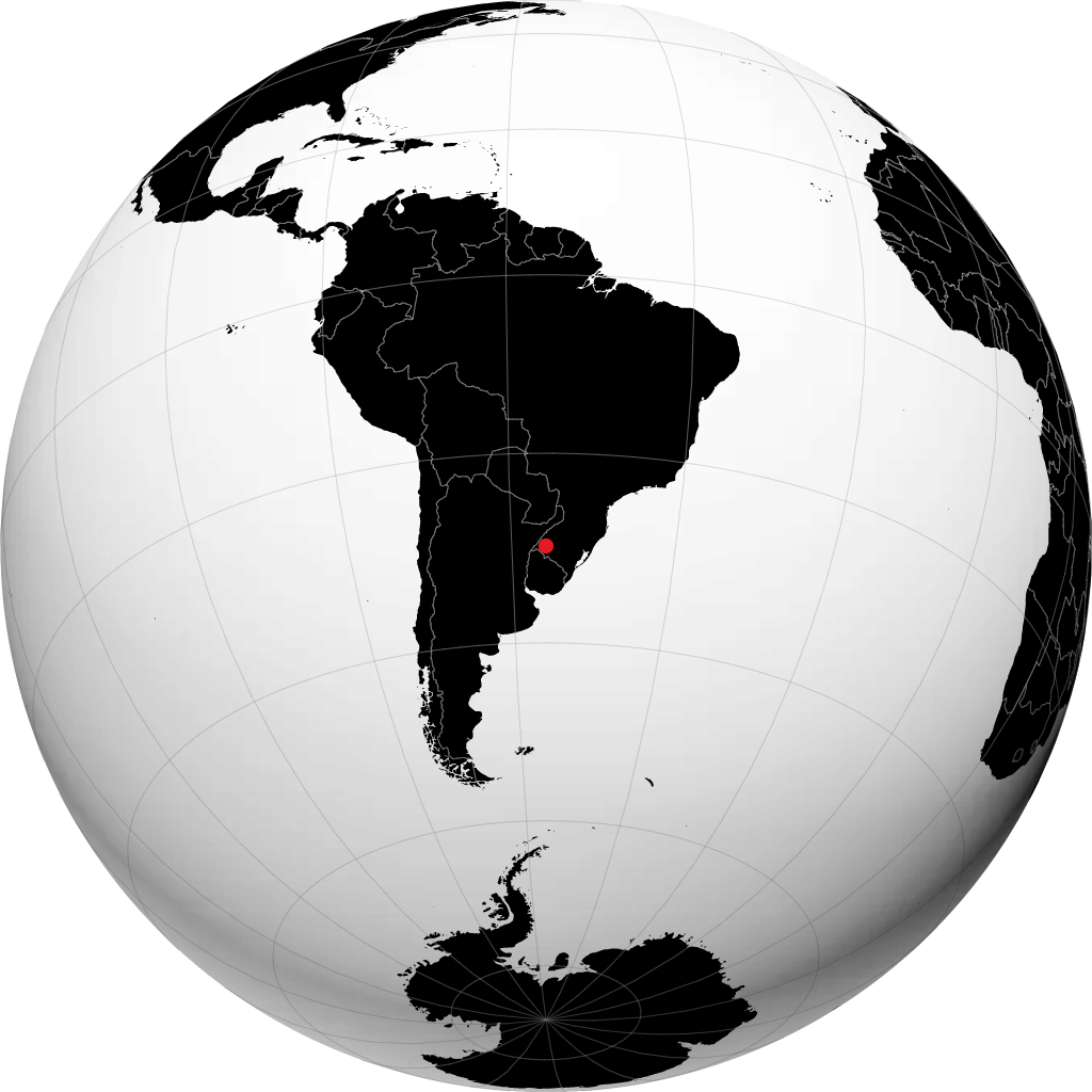 Alegrete sul globo