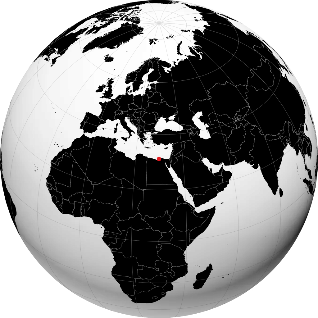 Alessandria sul globo