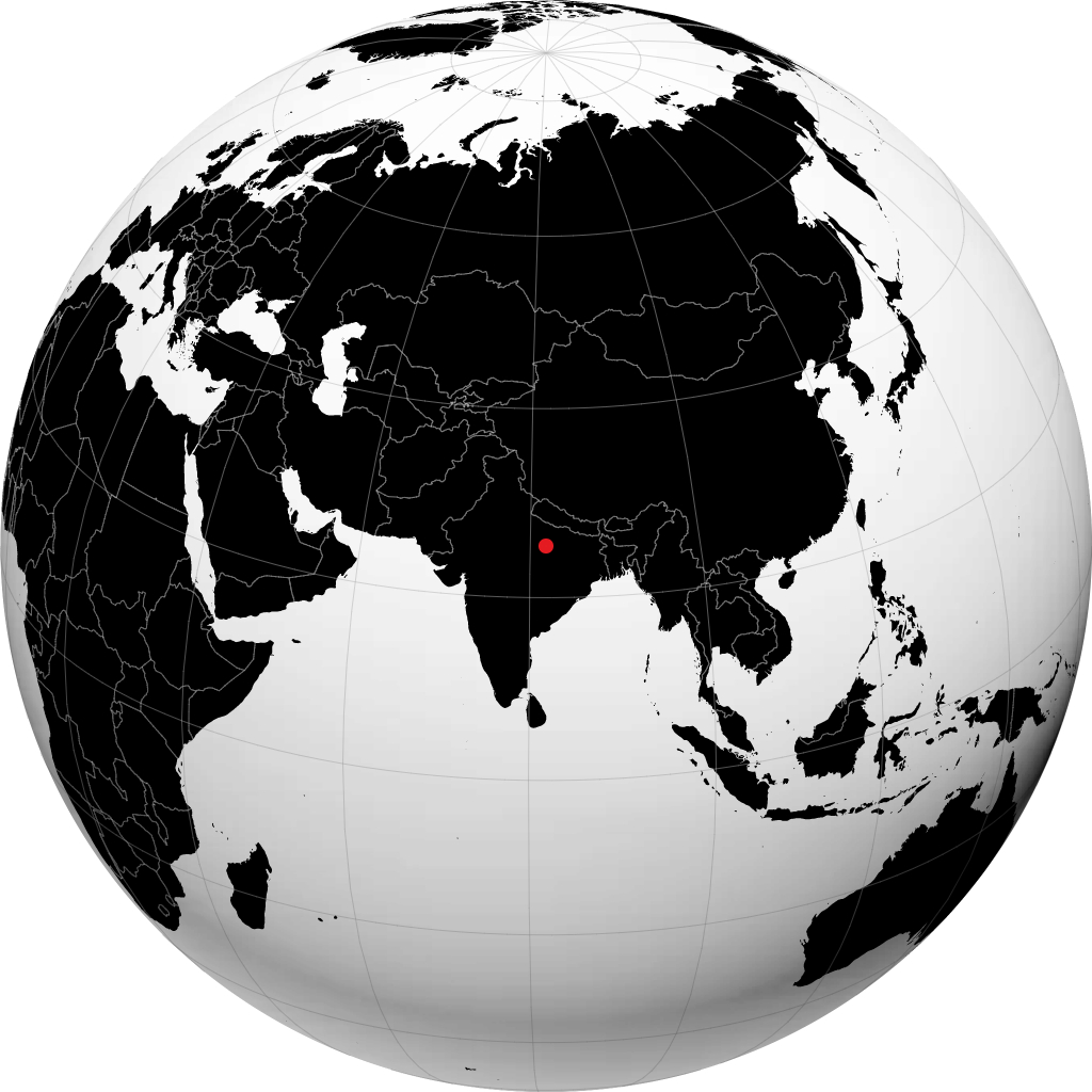 Prayagraj sul globo
