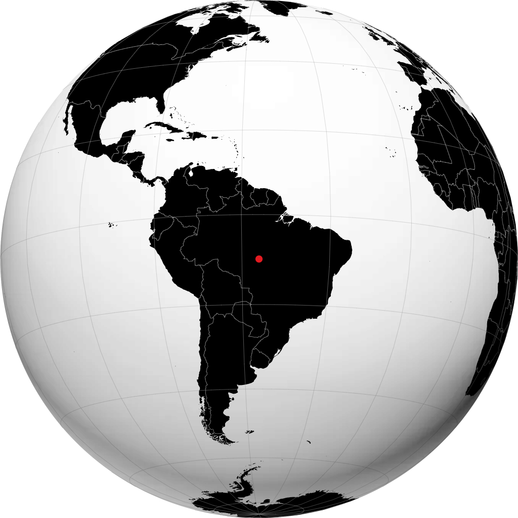 Alta Floresta sul globo