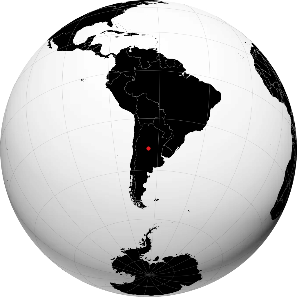 Alta Gracia sul globo