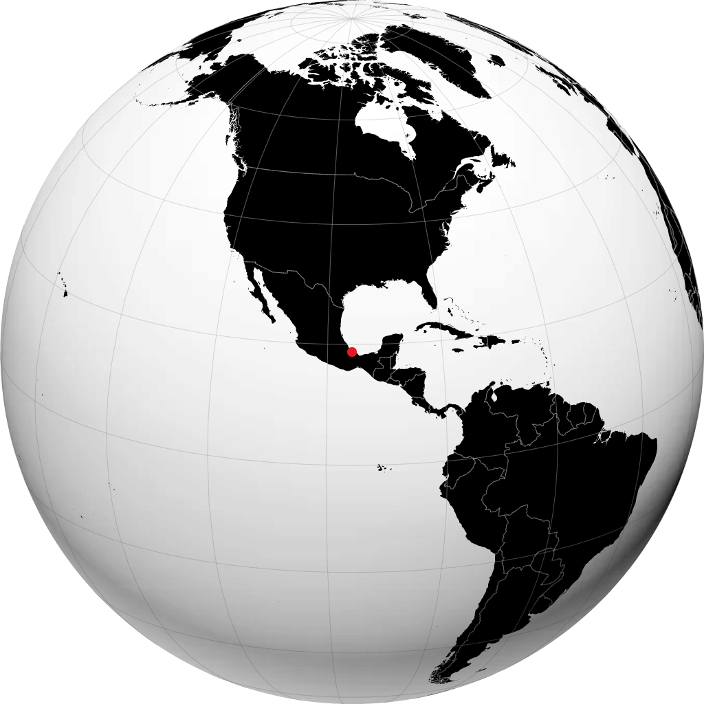 Alvarado sul globo