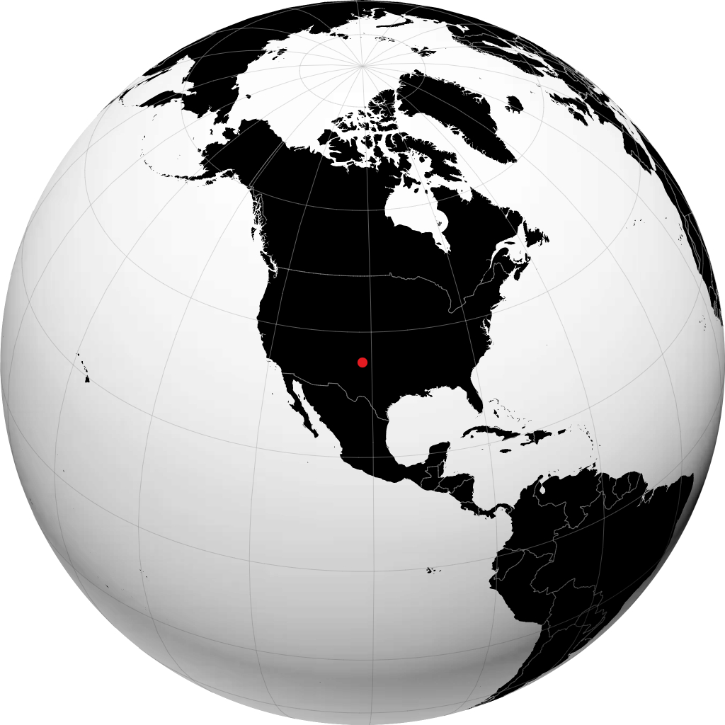 Amarillo sul globo