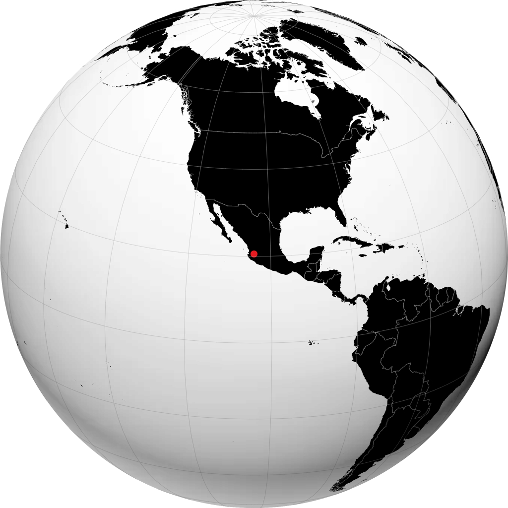 Ameca sul globo