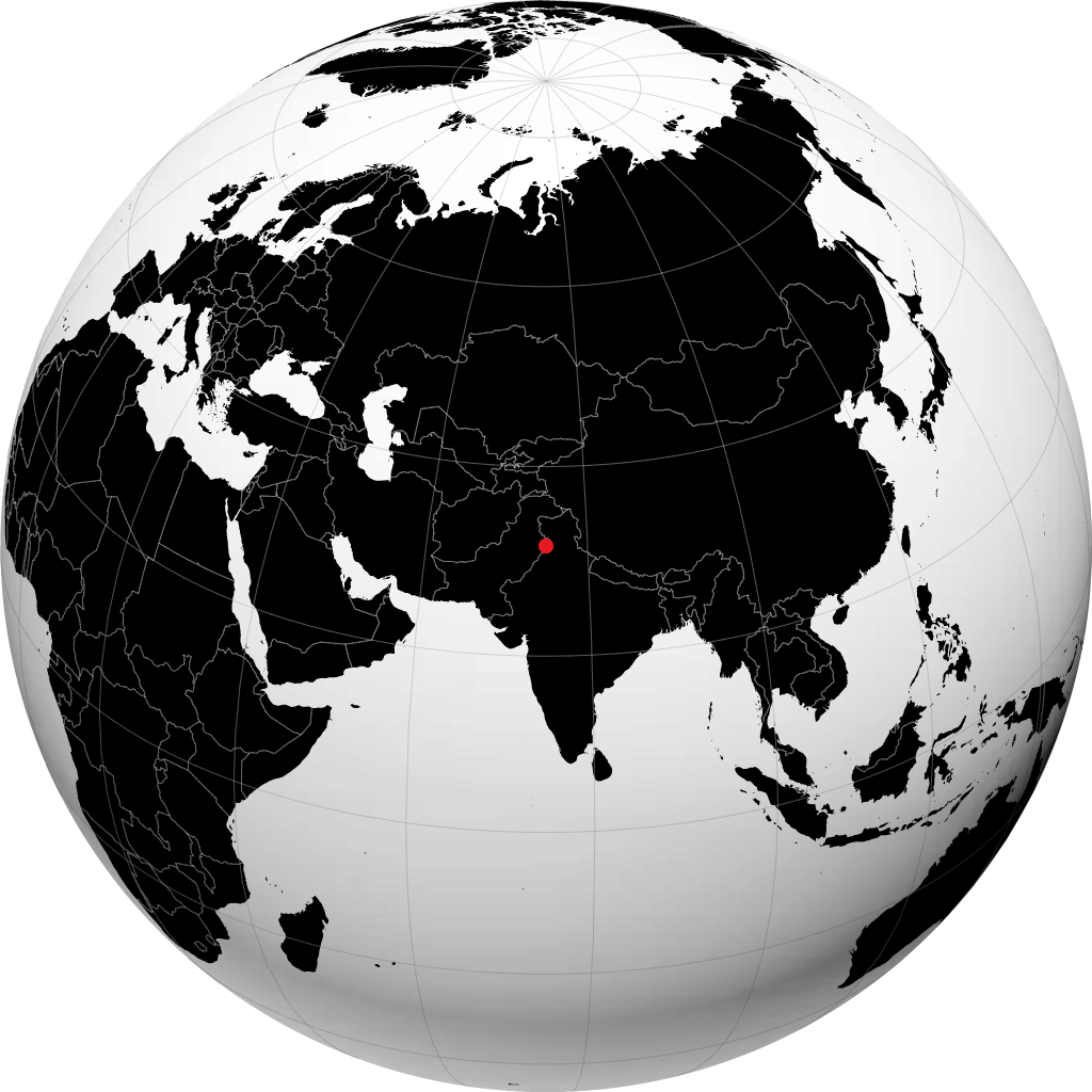 Amritsar sul globo