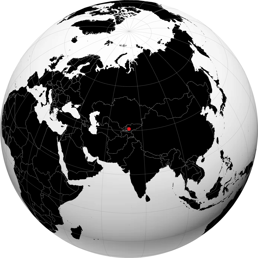 Andijan sul globo