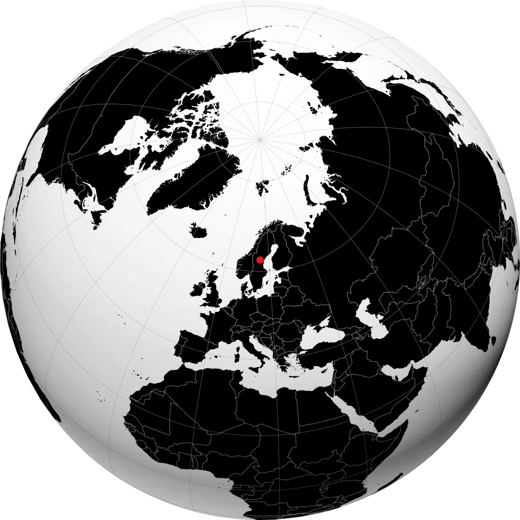 Ånge sul globo