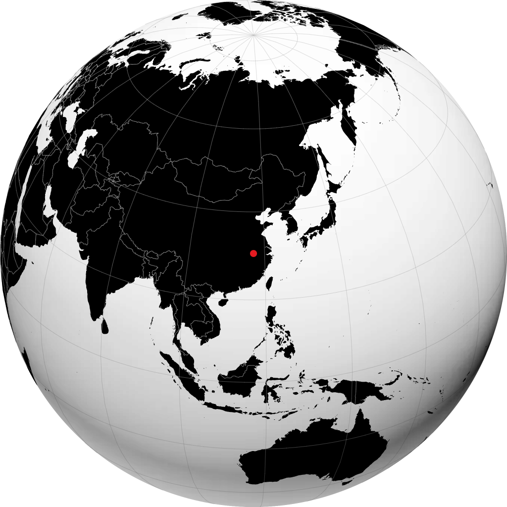 Anqing sul globo