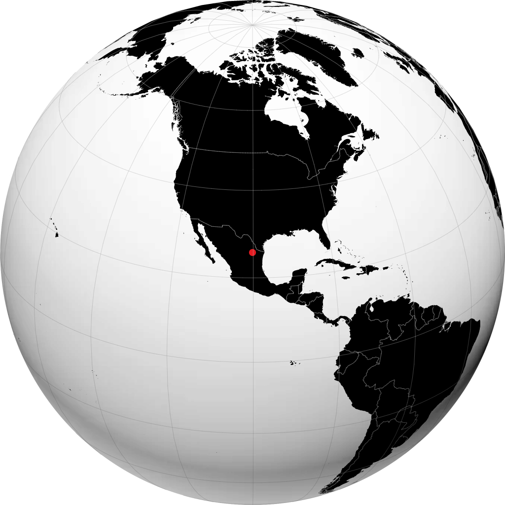 Apodaca sul globo