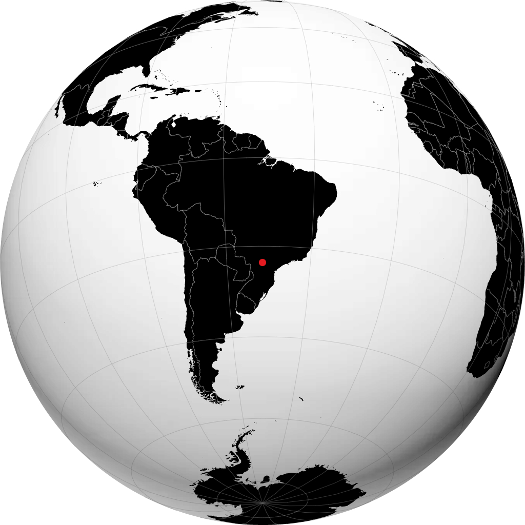 Apucarana sul globo