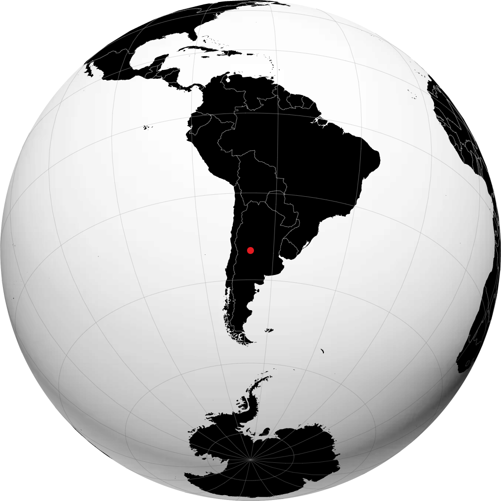San Luis sul globo