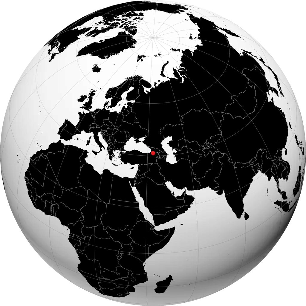 Ardahan sul globo