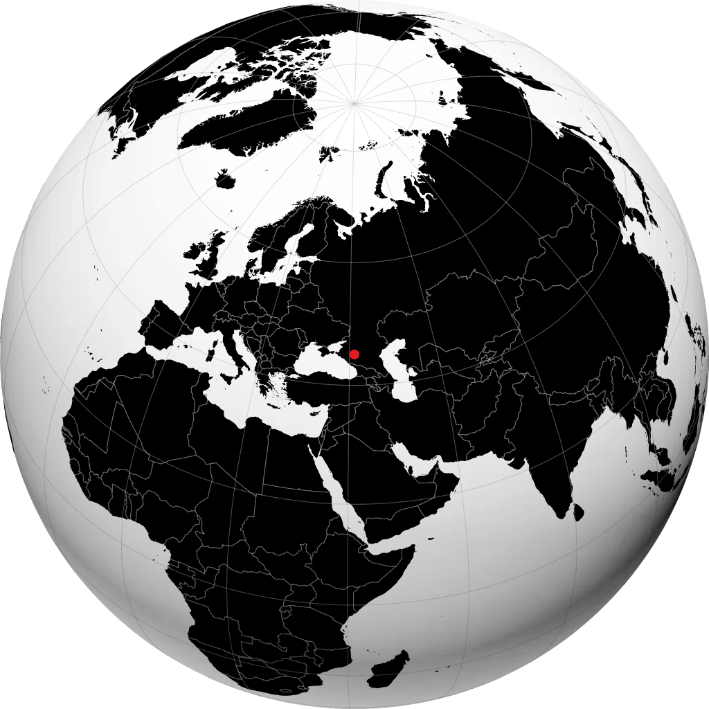 Armavir sul globo