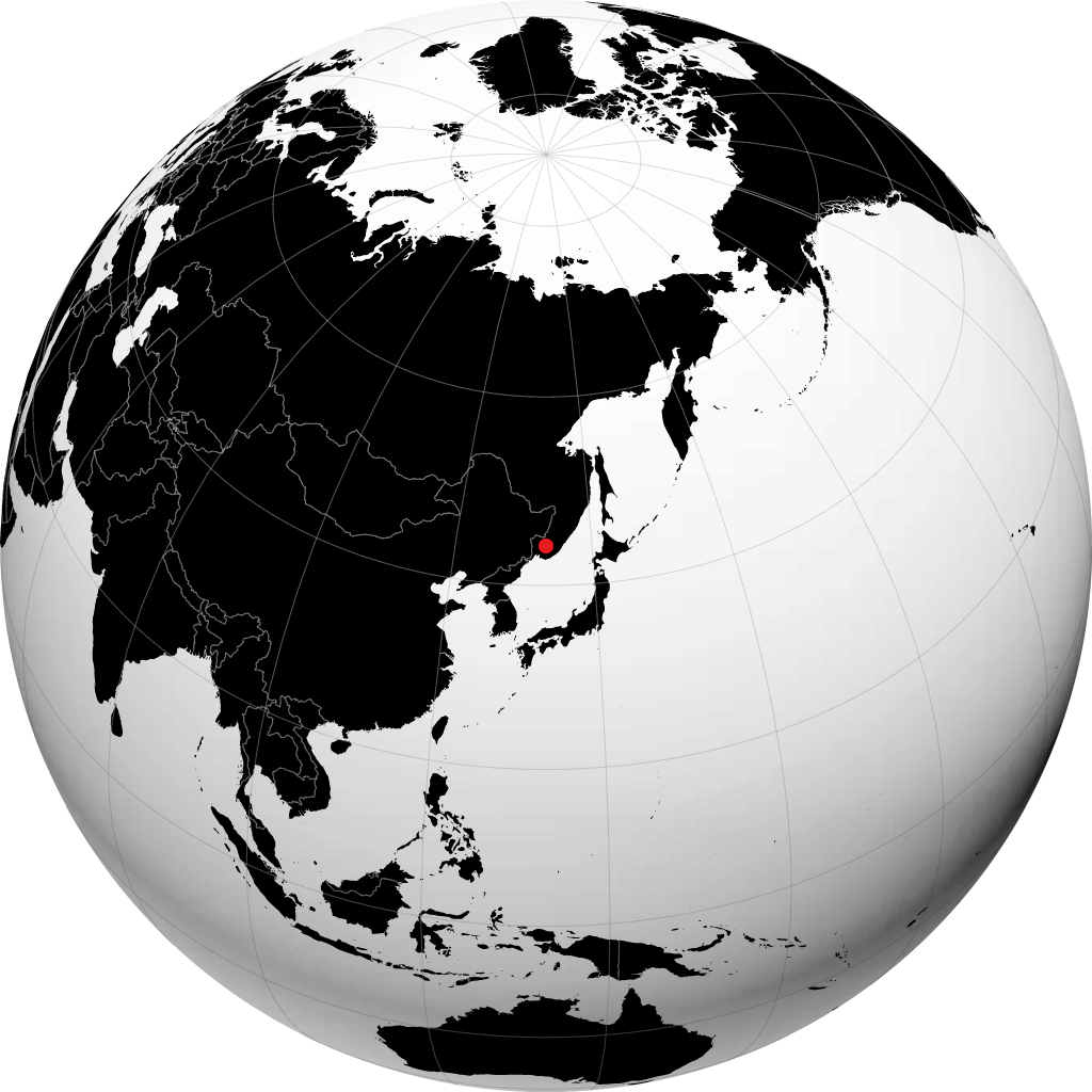 Arsenyev sul globo