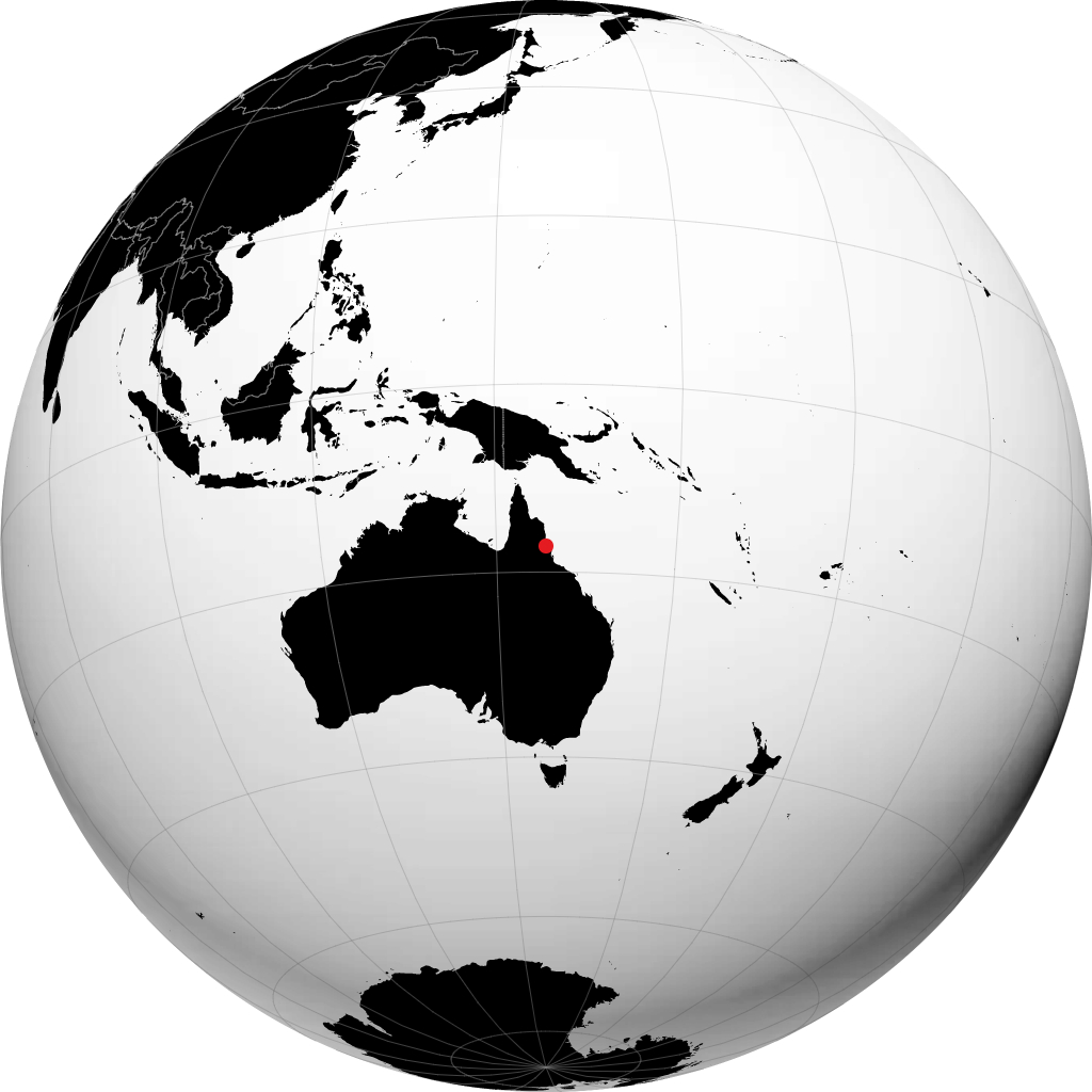 Atherton sul globo