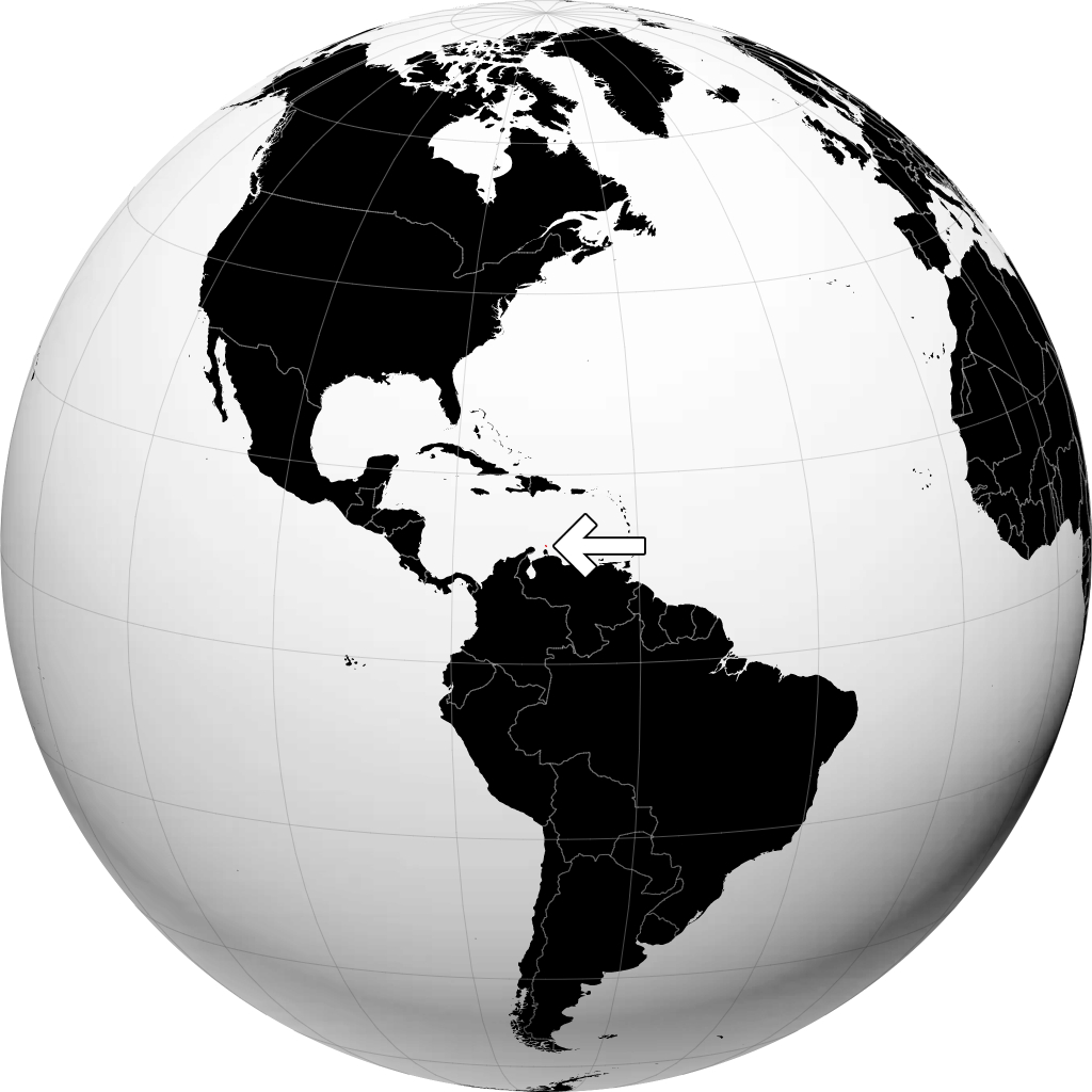 Aruba sul globo