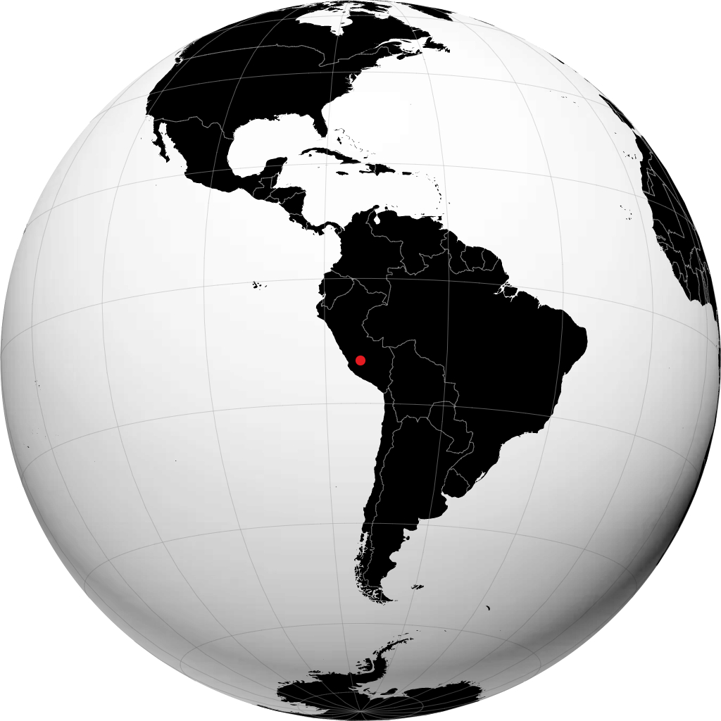 Ayacucho sul globo