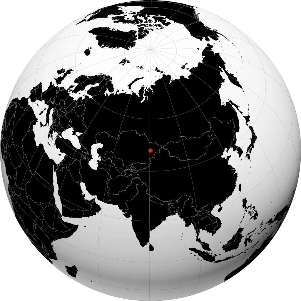 Ayagoz sul globo