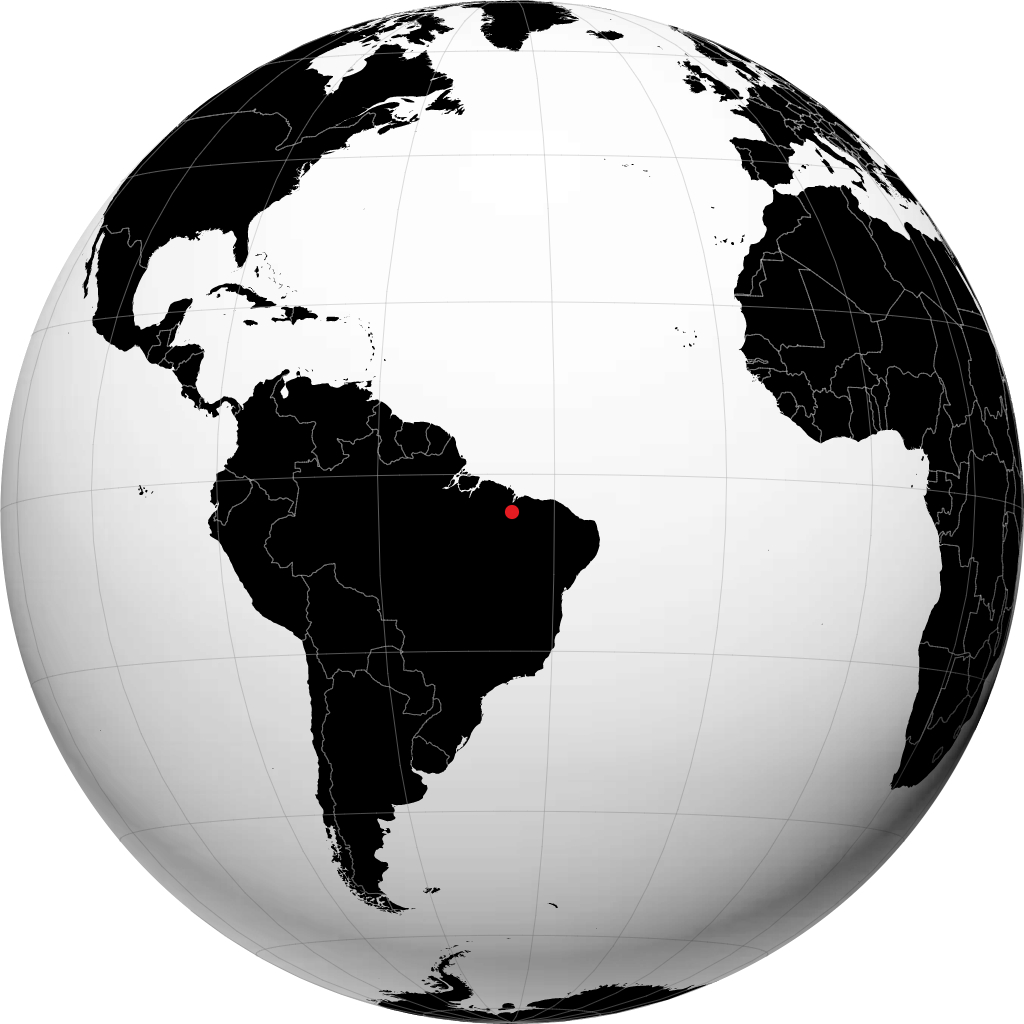 Bacabal sul globo