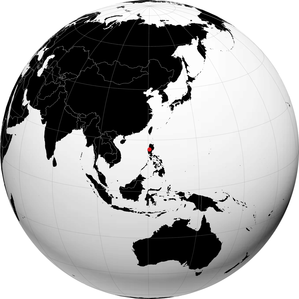 Baguio sul globo