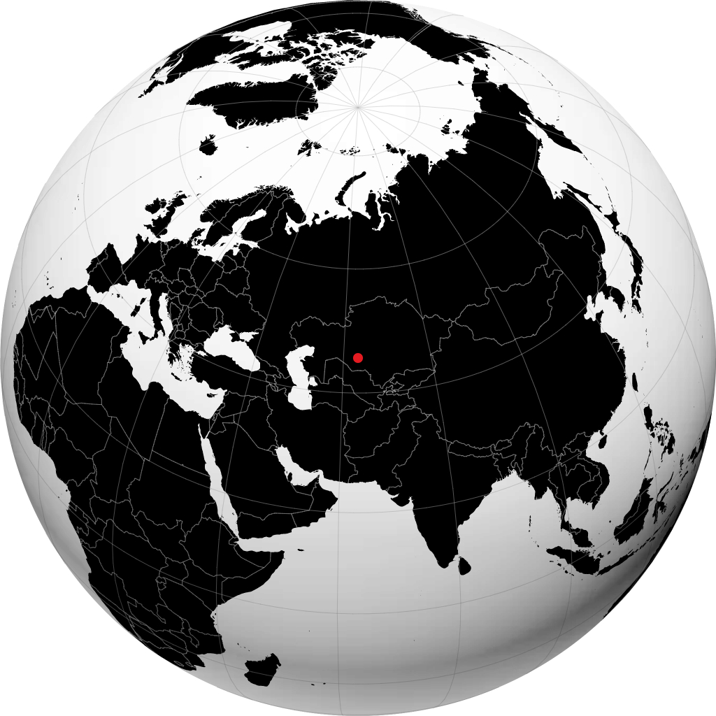 Baikonur sul globo