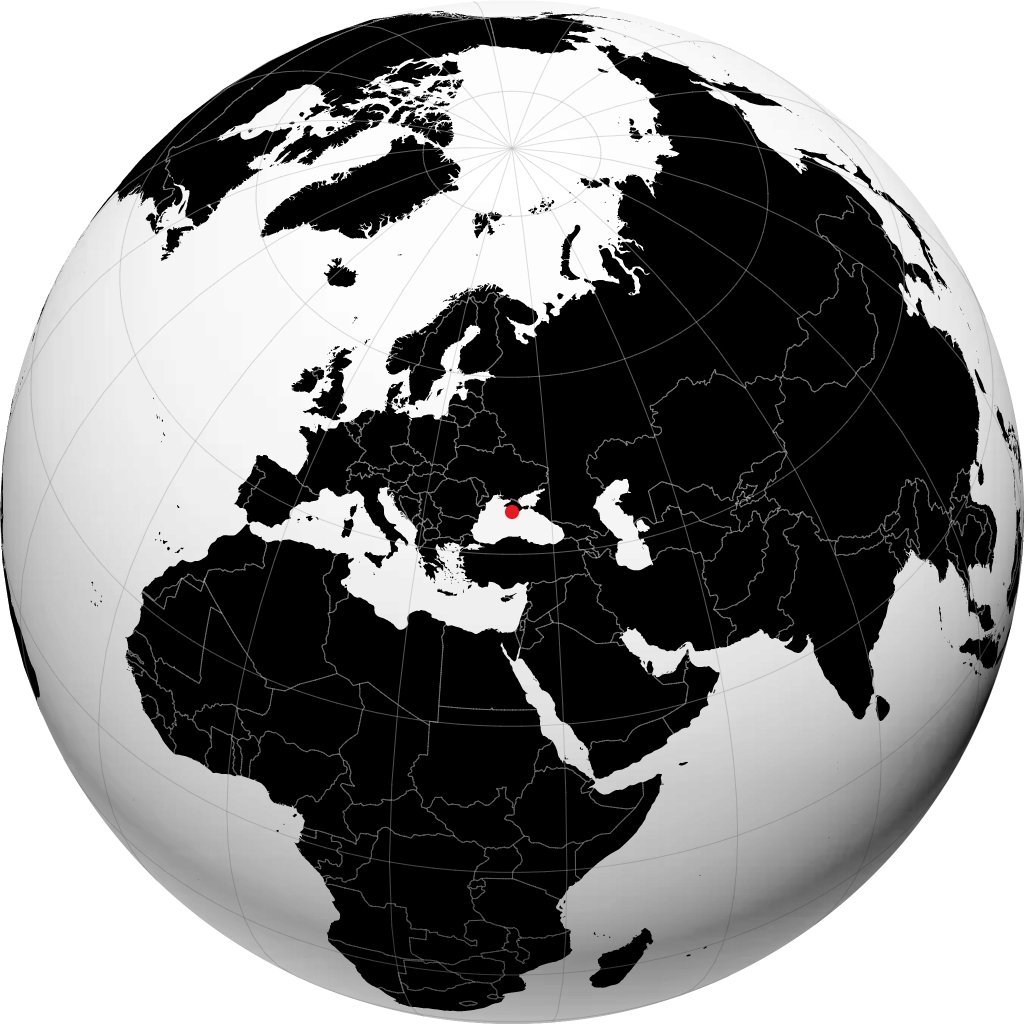 Bachčisaraj sul globo