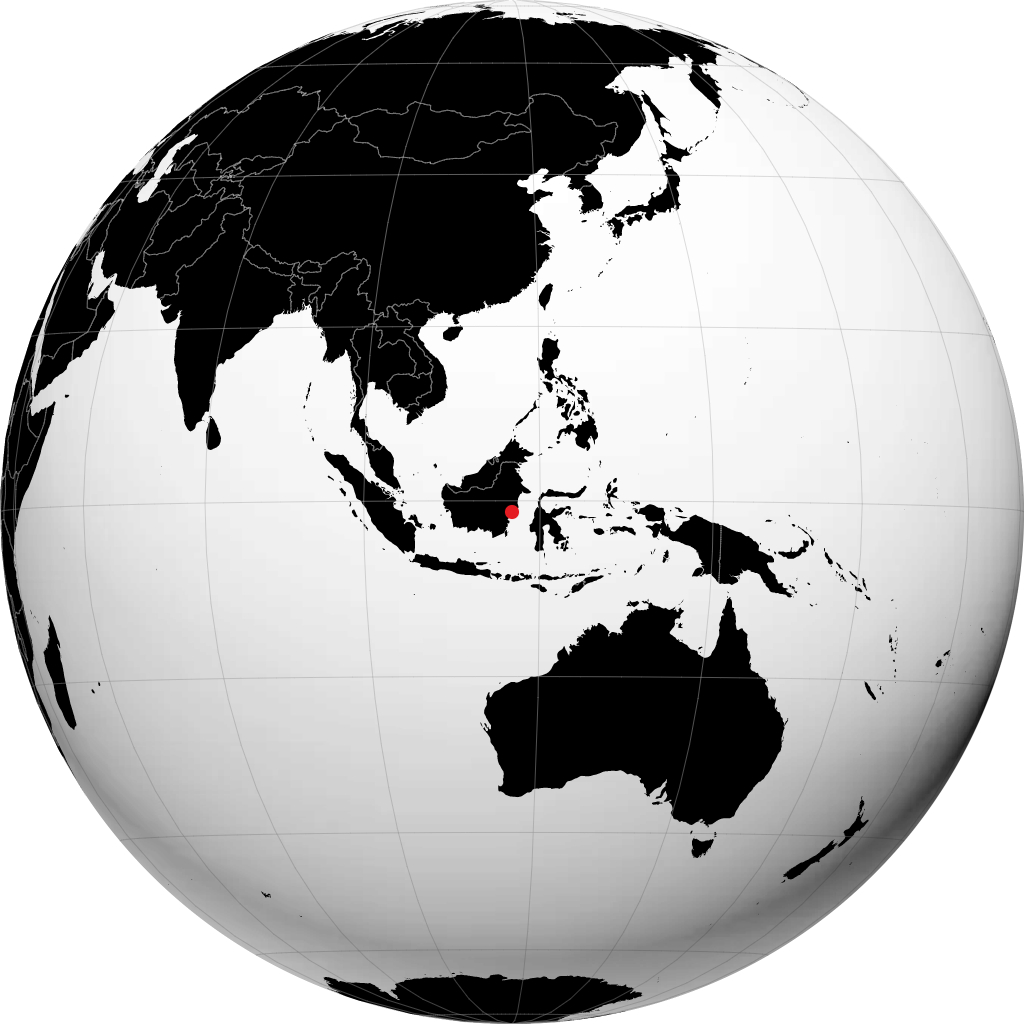 Balikpapan sul globo