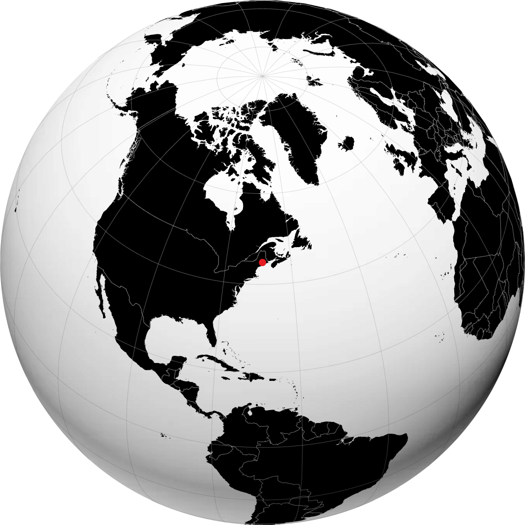 Bangor sul globo