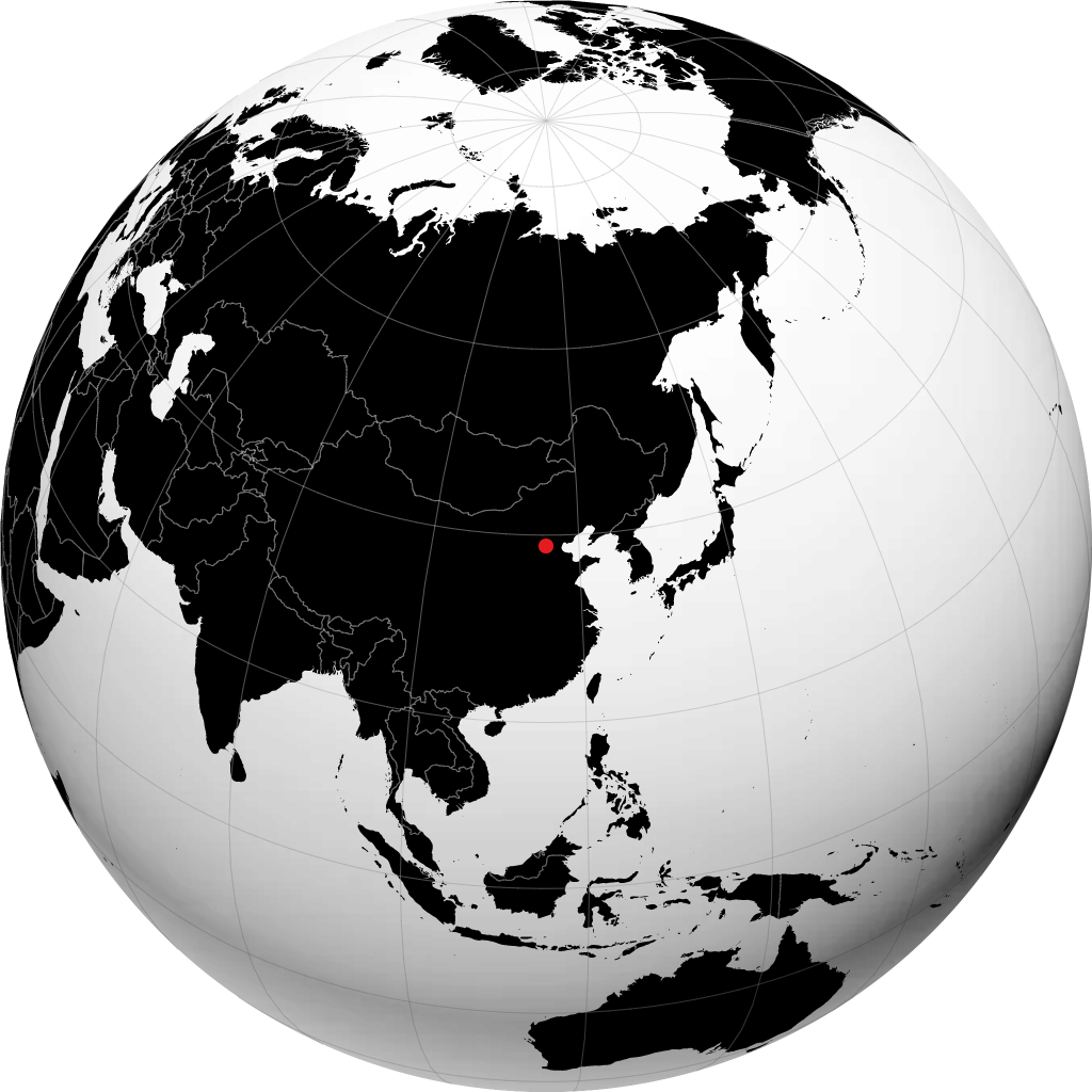 Baoding sul globo
